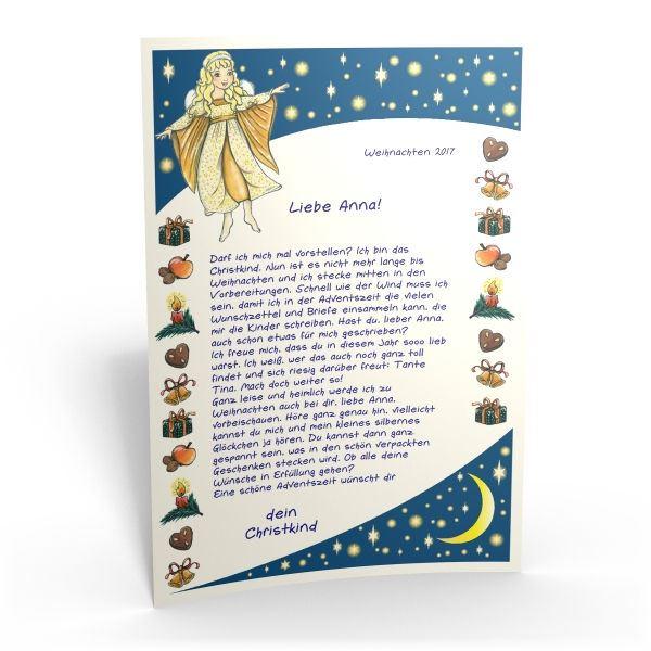 Ein Brief vom Christkind